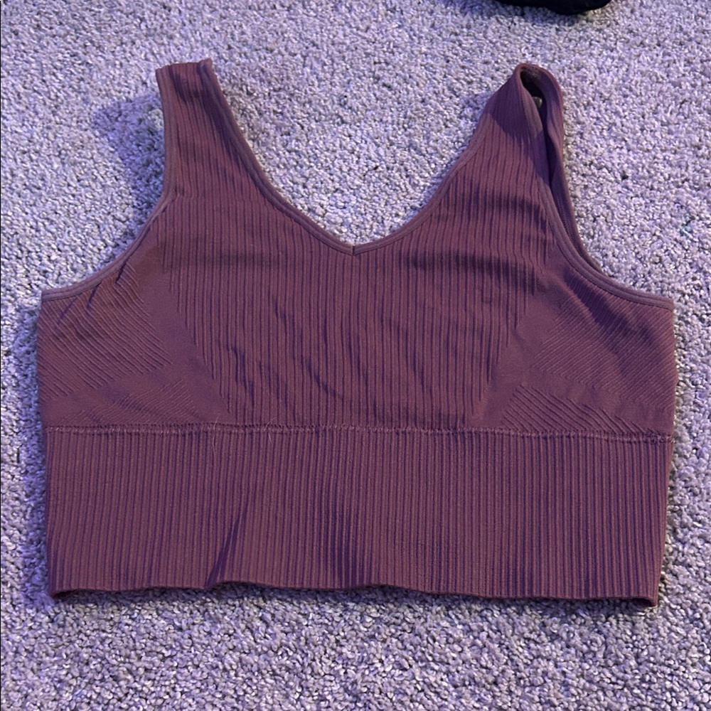 Women's Purple Crop Top